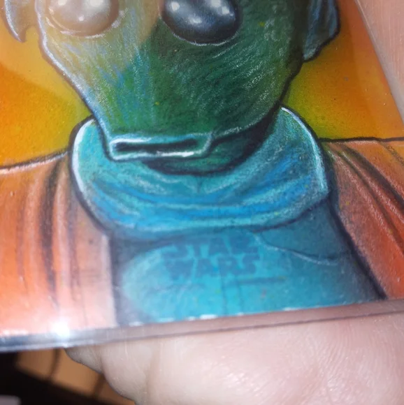 Star Wars Greedo Sketch Card - Picture 3 of 16
